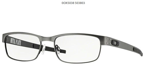 metal frame oakley glasses
