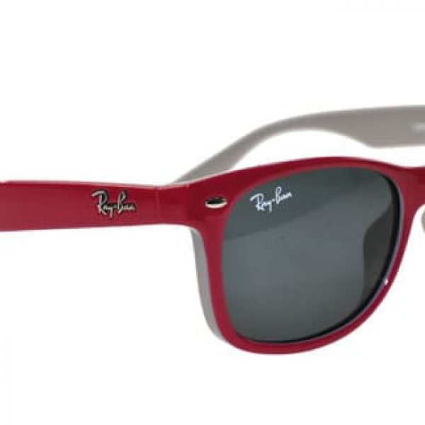 Girls Ray-Ban Wayfarer style sunglasses 177/87 Fuxia and grey