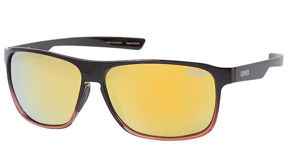 Uvex lgl 33 polarised gold mirror