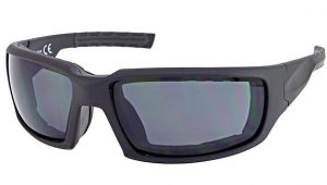 Motorcycle Glasses in black with wind proof seal