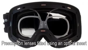 goggle optical insert