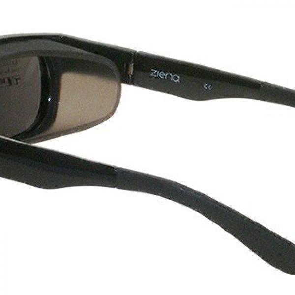 Very dark sunglasses with black out shields