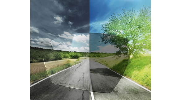 Cycling photochromic lens