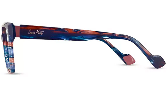 FL-41 Glasses - Cocoa Mint - Image 3