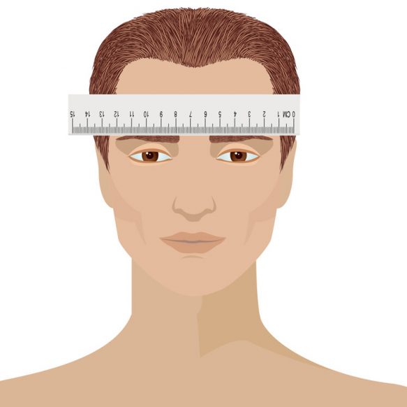 Measuring your PD, pupillary distance