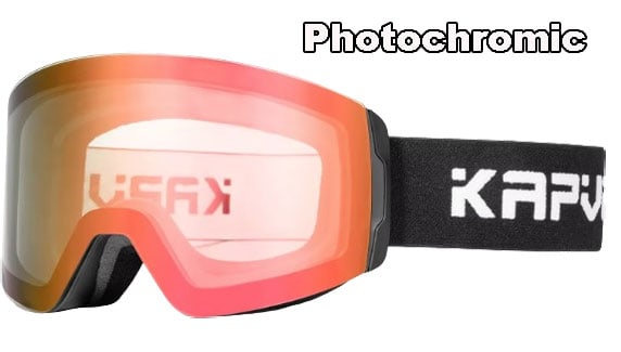 Photochromic Ski Goggles