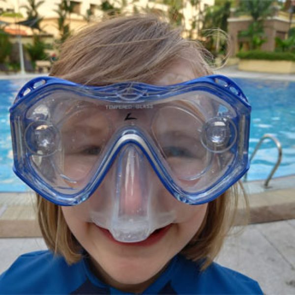 Prescription Snorkel Mask child