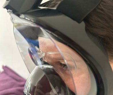 kids prescription full face snorkel mask