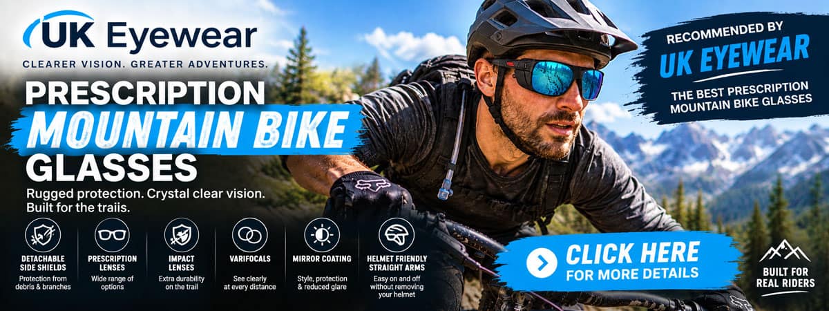 Prescription mountain bike glasses
